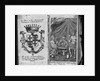 Coat of Arms of Colleredo-Meinz and Wallese Family and Three Men With New Drinks From Their Country of Origin by Anonymous