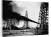 Oil Gushing from Spindletop Hill in Beaumont, Texas by Anonymous