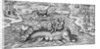 King and his Advisers Riding on the Back of a sea Monster by Anonymous