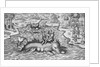 King and his Advisers Riding on the Back of a sea Monster by Anonymous