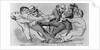 Political Cartoon Enttitled, "Rebel Enlistment-A'Willing Voluteer.'" Shows man Being Forced, 1862 by Anonymous