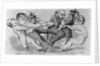 Political Cartoon Enttitled, "Rebel Enlistment-A'Willing Voluteer.'" Shows man Being Forced, 1862 by Anonymous