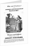 Native American Using a Tomahawk on a Women and Child by Anonymous