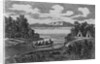 Native Americans Rowing a Conoe With White Prisoners by Anonymous