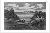 Native Americans Rowing a Conoe With White Prisoners by Anonymous