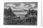 Native Americans Rowing a Conoe With White Prisoners by Anonymous