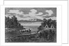 Native Americans Rowing a Conoe With White Prisoners by Anonymous