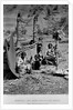 A Navajo Family Outside Their Home by Anonymous