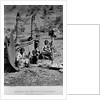 A Navajo Family Outside Their Home by Anonymous