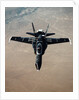 Modified NASA F-18 in Flight by Anonymous