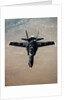 Modified NASA F-18 in Flight by Anonymous