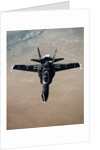 Modified NASA F-18 in Flight by Anonymous