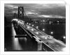 Lights Illuminate the Newly Completed San Francisco Oakland Bay Bridge by Anonymous