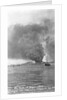 Thick Smoke Billows From Burning Oil Tanks by Anonymous