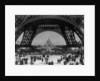 Visitors Strolling Around the Eiffel Tower by Anonymous