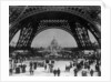 Visitors Strolling Around the Eiffel Tower by Anonymous