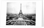 Eiffel Tower Over Exposition 1889 by Anonymous