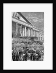 Wood Engraving Inauguration of President Grant by Anonymous