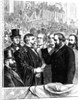 Wood Engraving Our New President Taking the Oath by Anonymous