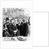 Wood Engraving Our New President Taking the Oath by Anonymous