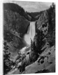 Lower Falls in the Grand Canyon of the Yellowstone by Anonymous