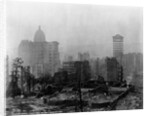 Buildings Leveled by Earthquake and Fire by Anonymous