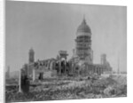 Ruins of San Francisco City Hall by Anonymous