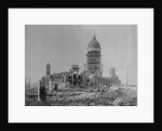 Ruins of San Francisco City Hall by Anonymous