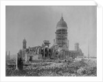 Ruins of San Francisco City Hall by Anonymous