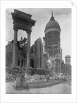 Ruins of San Francisco City Hall by Anonymous