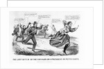 The Last Ditch of the Chivalry, or a President in Petticoats by Currier & Ives