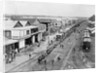 Overview of Town and Railroad Tracks by Anonymous