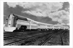 Picture of a Stainless Steel Train by Anonymous