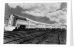 Picture of a Stainless Steel Train by Anonymous