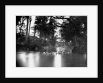 Civil War Soldiers Bathing in a River by Anonymous