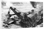 Steam Shovel in an Open pit Copper Mine by Anonymous