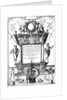 Title Page Engraved by Theodor de Bry From The Mariners Mirrour by Anonymous