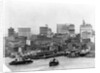 Lower Manhattan from the East River, 1902 by Anonymous