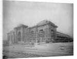 Construction of World's Fair Exhibition Building by Anonymous