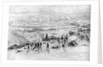 The Battle of Gettysburg - View from the Summit of Little Round Top on the Evening of Thursday, July 2, 1863 by Edwin Forbes