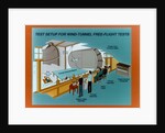Wind Tunnel Free Flight Schematic by Anonymous