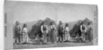 Apache Indians in Front of Wickiup by Anonymous