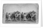 Apache Indians in Front of Wickiup by Anonymous