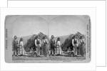 Apache Indians in Front of Wickiup by Anonymous