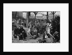 Emigrants at Wharf Waiting to Depart by Anonymous
