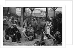 Emigrants at Wharf Waiting to Depart by Anonymous