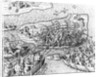 Indians Battling on San Maro by Theodor de Bry From America by Anonymous