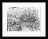 Indians Battling on San Maro by Theodor de Bry From America by Anonymous