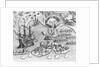 Johannes Staden Arrives at Saint Catherines Island by Theodor de Bry From America by Anonymous