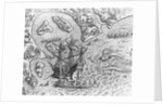 Johannes Staden Arrives at Unknown Island and Finds Portuguese Already There by Theodor de Bry From America by Anonymous